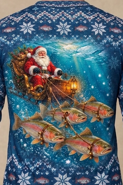 Performance Fishing Long Sleeve - Under-Ice Trout Sleigh - ULS366V image 4