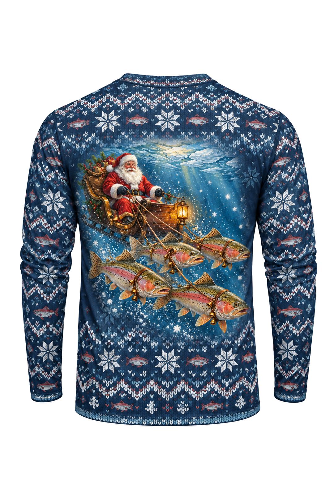 Performance Fishing Long Sleeve - Under-Ice Trout Sleigh - ULS366V image 5