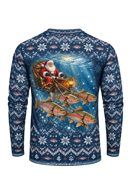 Performance Fishing Long Sleeve - Under-Ice Trout Sleigh - ULS366V image 5