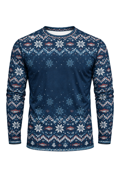 Performance Fishing Long Sleeve - Under-Ice Trout Sleigh - ULS366V image 6