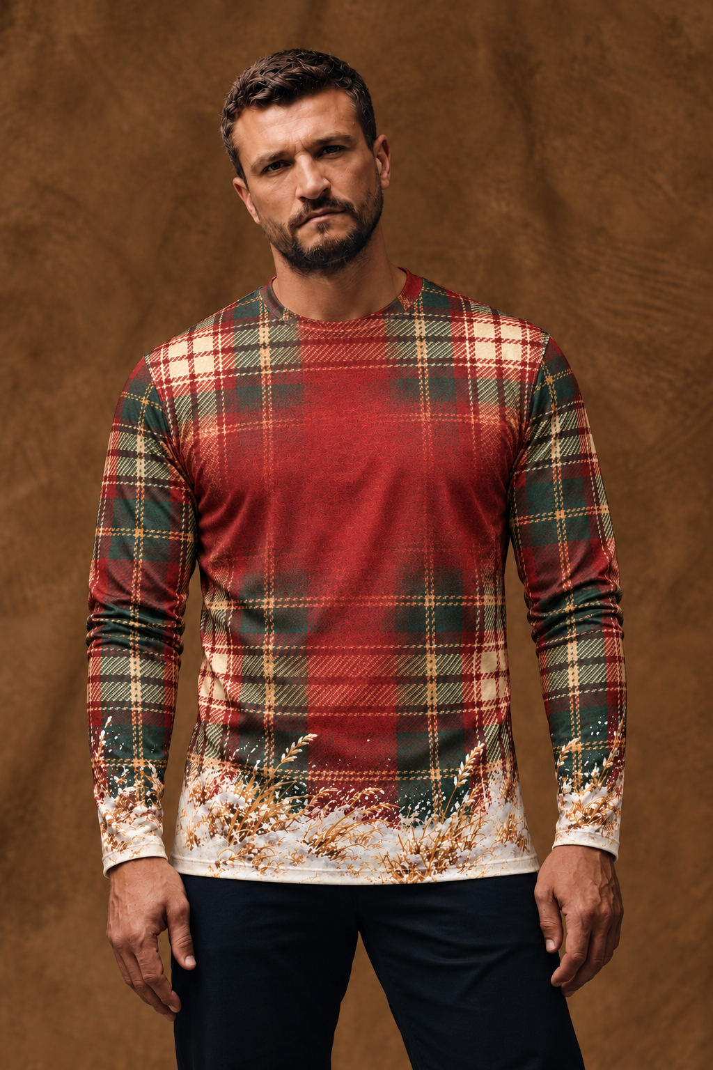 Performance Hunting Long Sleeve - Snow Field Rooster Flush - ULS369V image 3