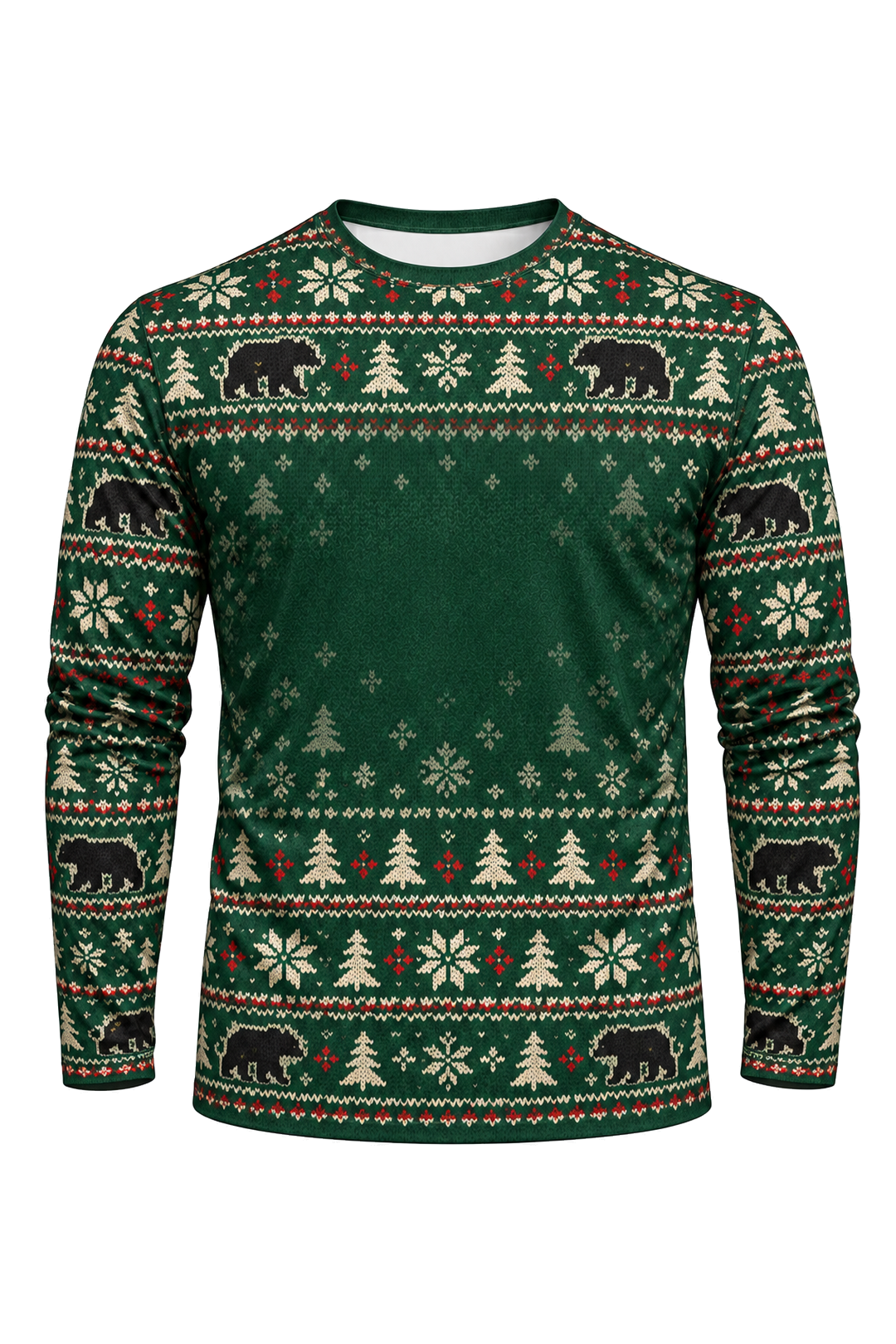 Performance Hunting Long Sleeve - Wreath Black Bear - ULS370V image 6