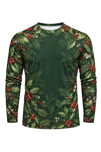 Performance Fishing Long Sleeve - Merry Fishmas Tree - ULS371V image 6