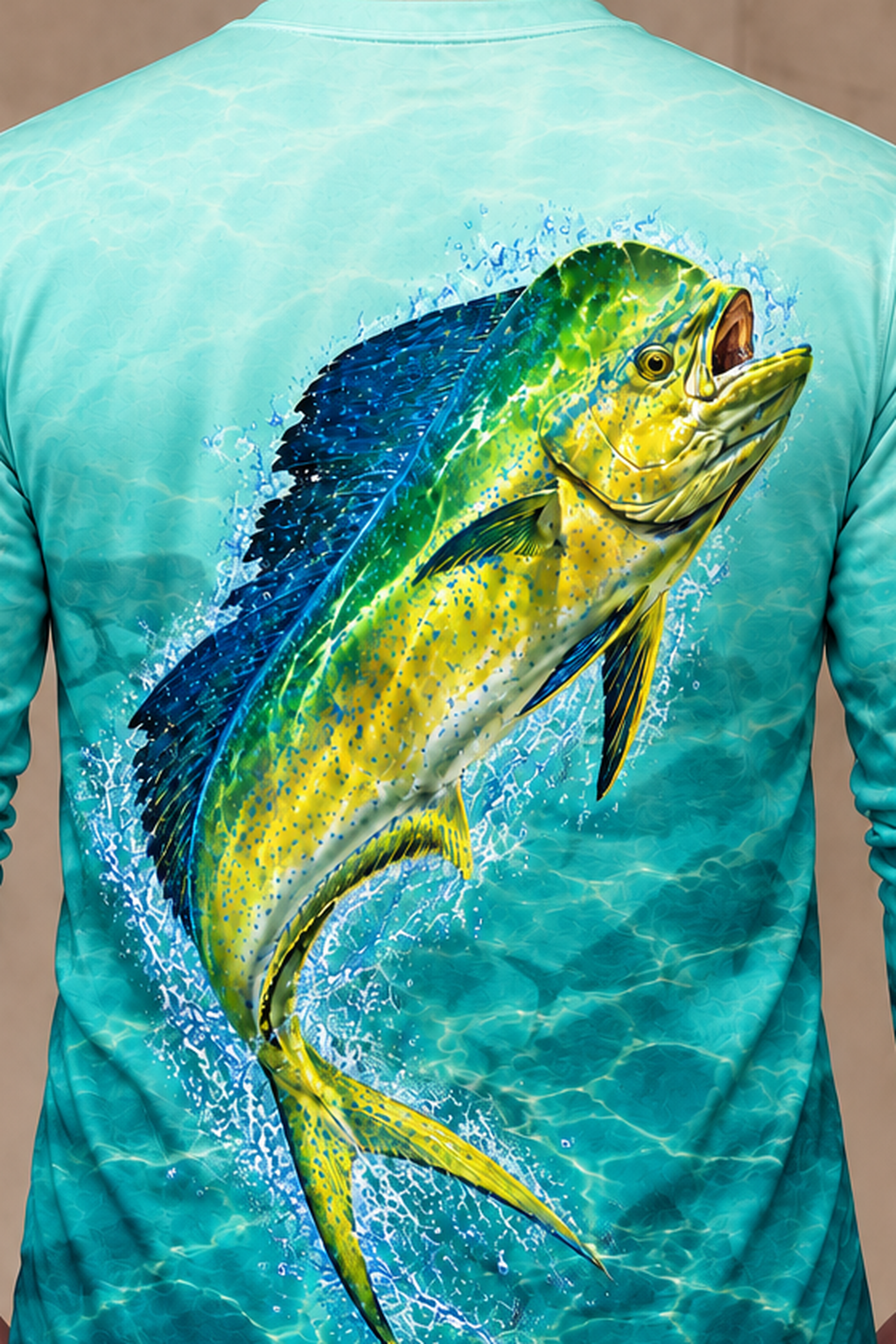 Performance Fishing Long Sleeve - Mahi School Fade - ULS372V image 4