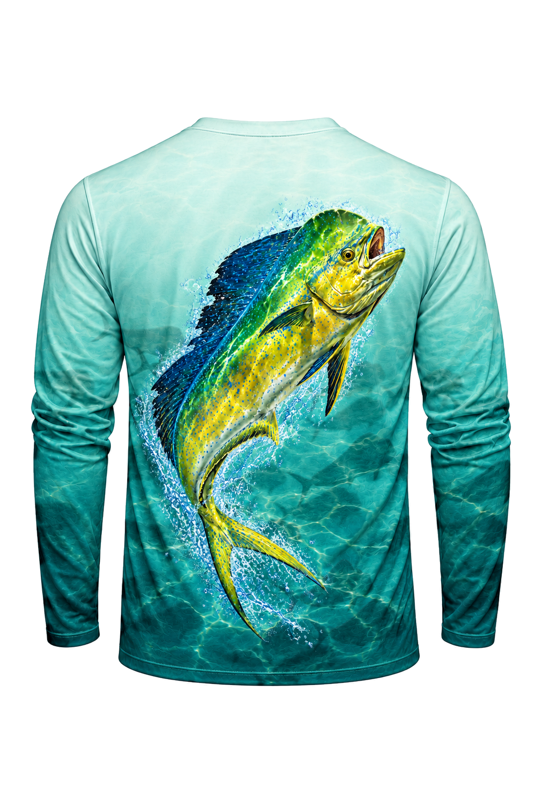 Performance Fishing Long Sleeve - Mahi School Fade - ULS372V image 5