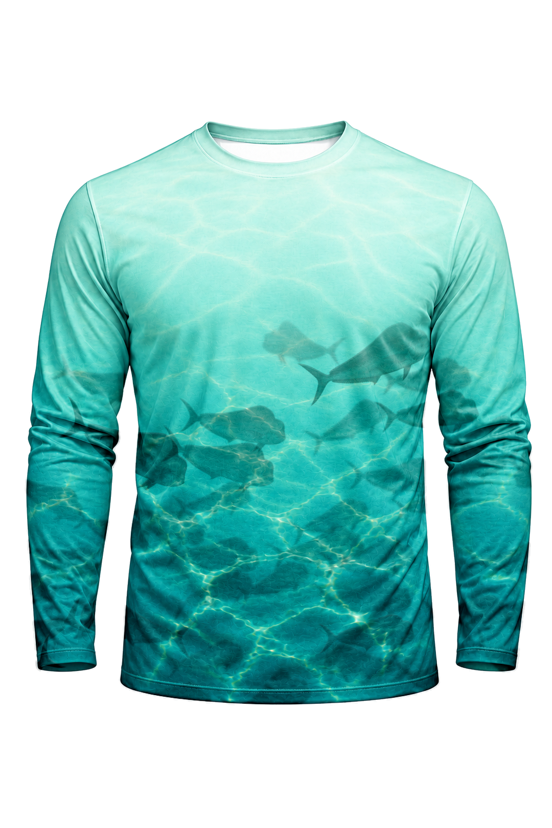 Performance Fishing Long Sleeve - Mahi School Fade - ULS372V image 6