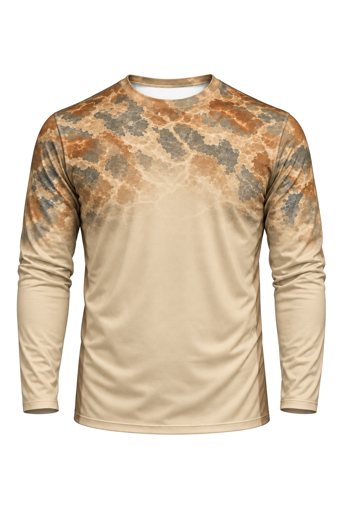 Performance Fishing Long Sleeve - Redfish Marsh Camo Top - ULS374V image 6