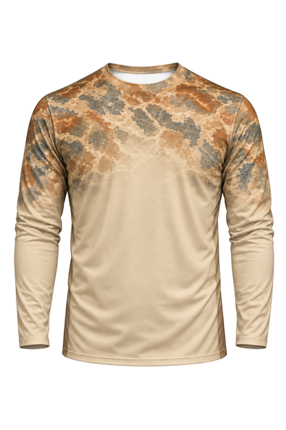 Performance Fishing Long Sleeve - Redfish Marsh Camo Top - ULS374V image 6