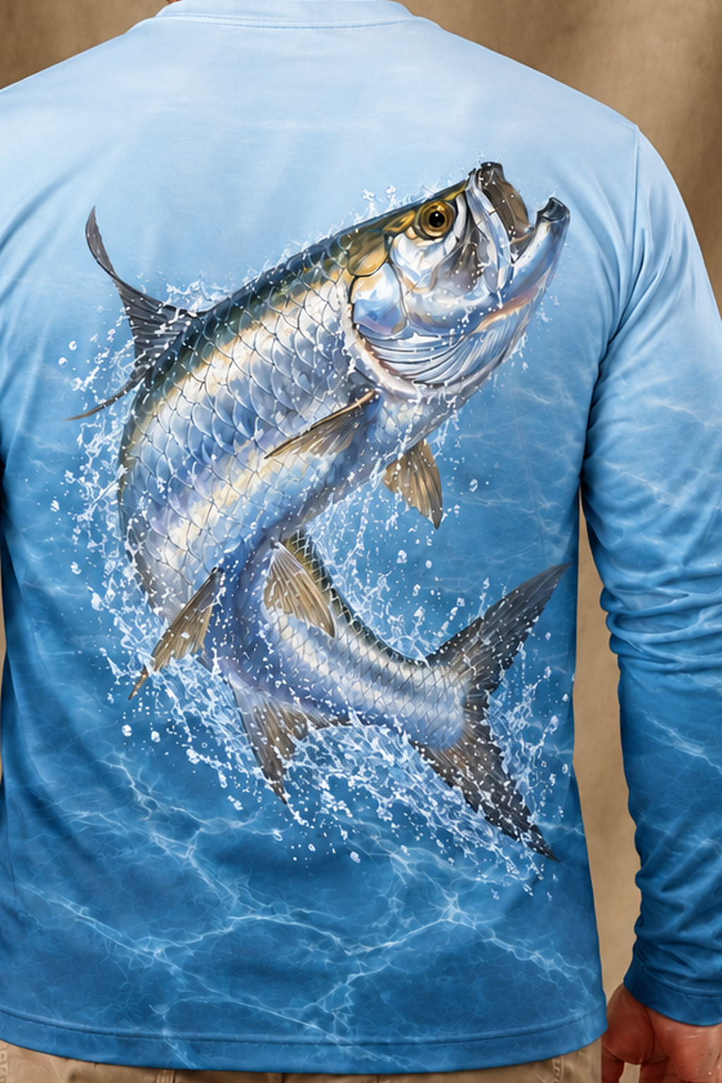 Performance Fishing Long Sleeve - Silver King School - ULS376V image 4