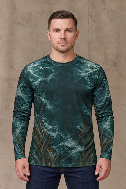 Performance Fishing Long Sleeve - Midnight Redfish - ULS377V image 3
