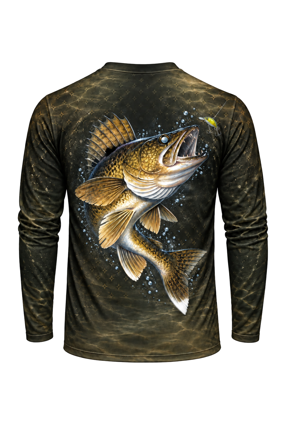 Performance Fishing Long Sleeve - Walleye Night Bite - ULS378V image 5