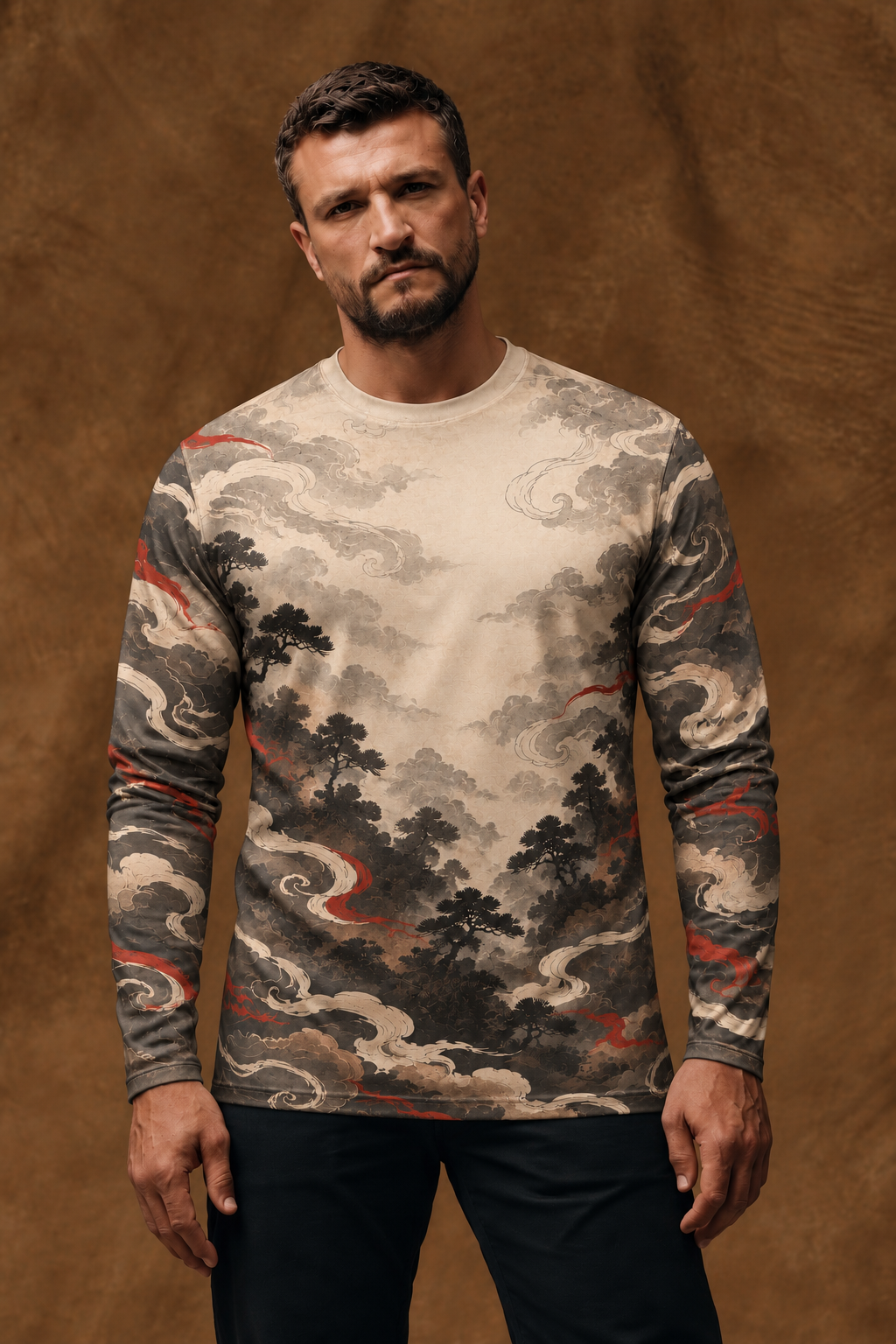 Performance Hunting Long Sleeve - Red Sun Grizzly - ULS387V image 3