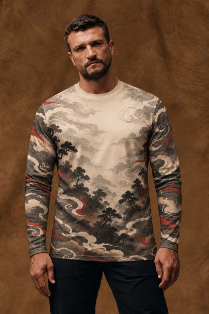 Performance Hunting Long Sleeve - Red Sun Grizzly - ULS387V image 3