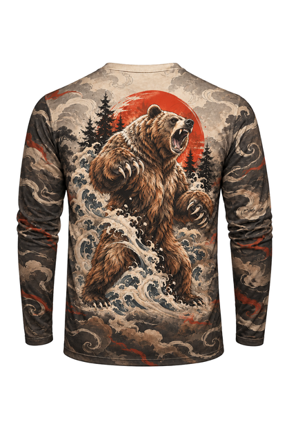 Performance Hunting Long Sleeve - Red Sun Grizzly - ULS387V image 5