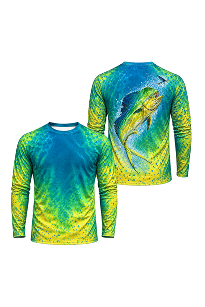 Performance Fishing Long Sleeve - Sargassum Mahi - ULS389V image 1