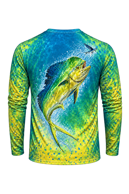 Performance Fishing Long Sleeve - Sargassum Mahi - ULS389V image 5