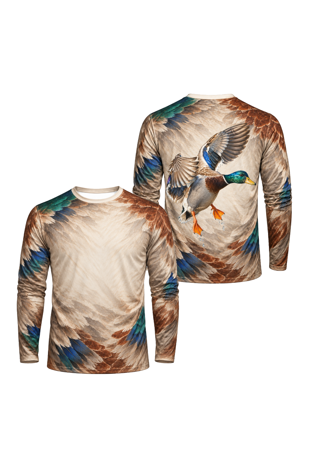 Performance Hunting Long Sleeve - Timber Hole Mallard - ULS390V image 1