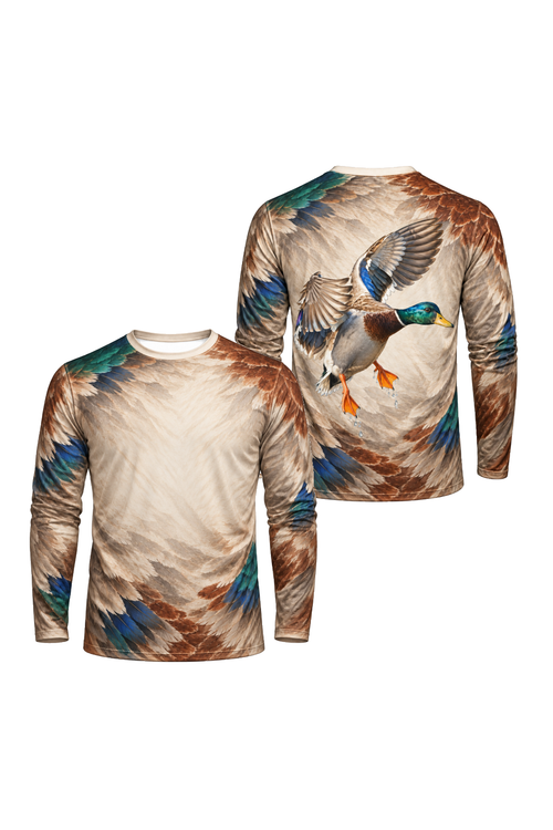 Performance Hunting Long Sleeve - Timber Hole Mallard - ULS390V image 1