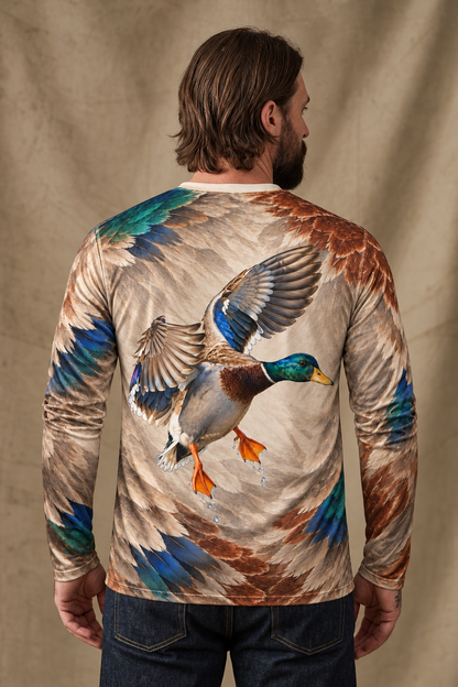 Performance Hunting Long Sleeve - Timber Hole Mallard - ULS390V image 2