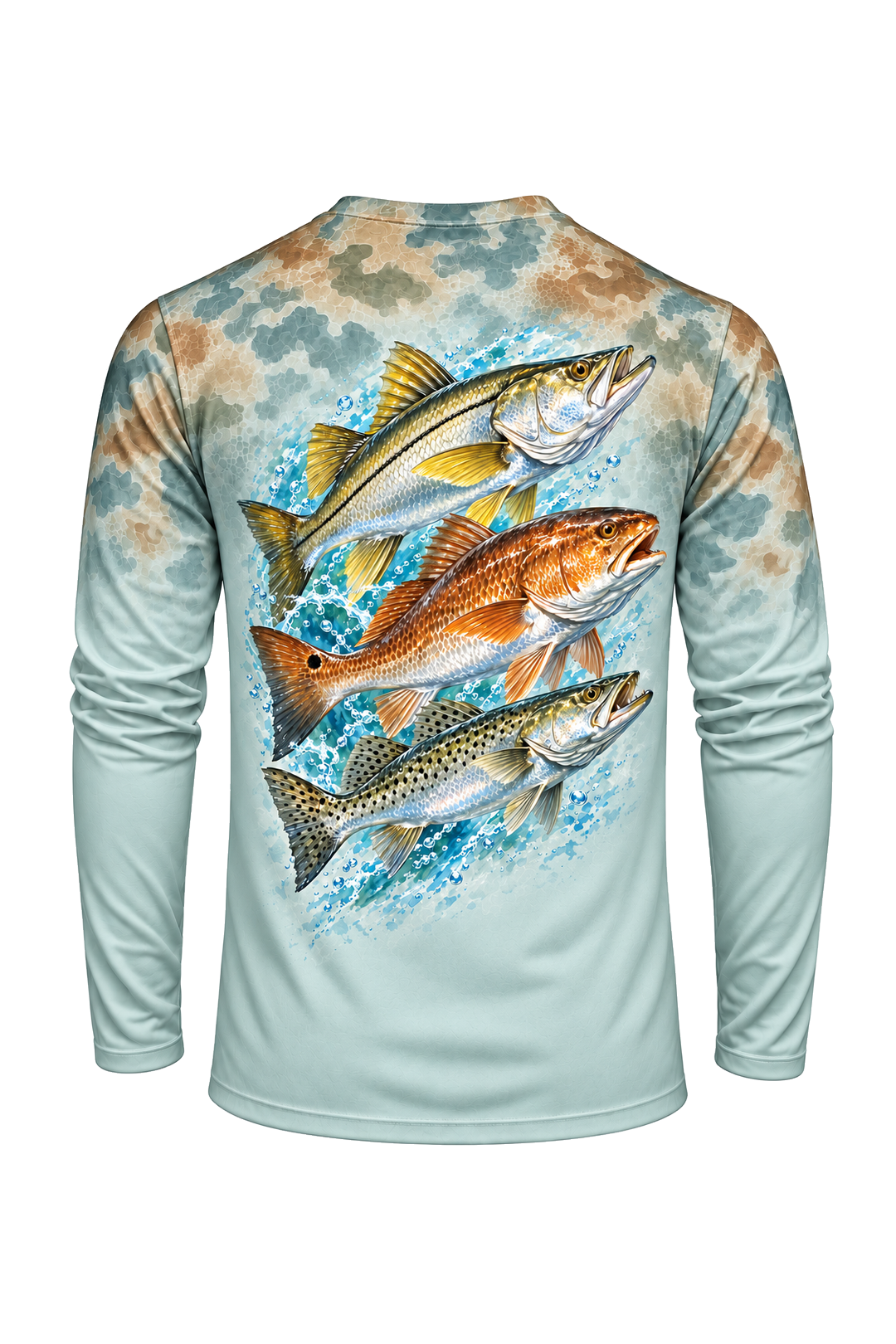 Performance Fishing Long Sleeve - Inshore Slam Marsh Fade - ULS394V image 5