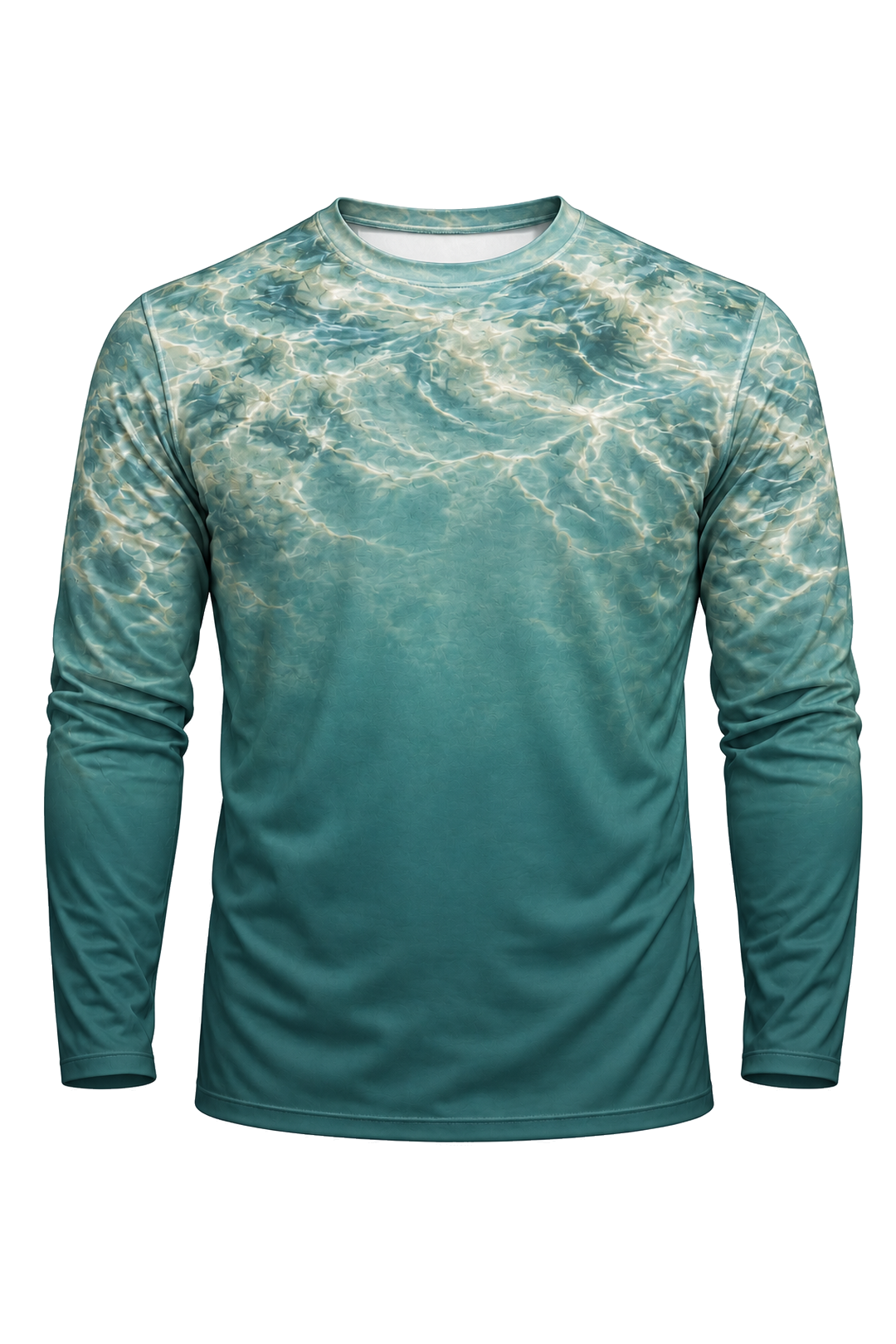 Performance Fishing Long Sleeve - Speckled Trout Flats Water - ULS395V image 6