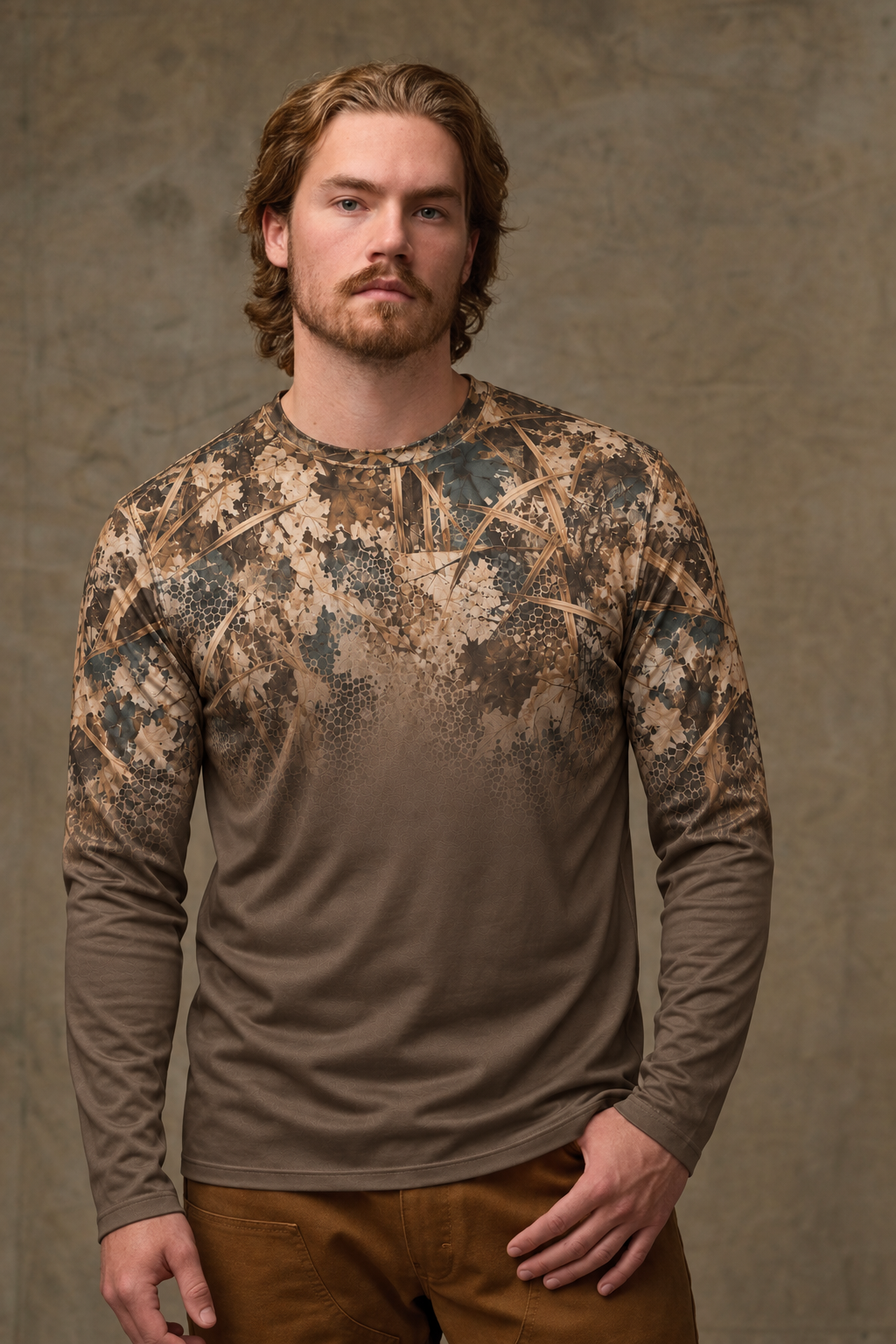 Performance Hunting Long Sleeve - Timber Mallard Camo Fade - ULS396V image 3