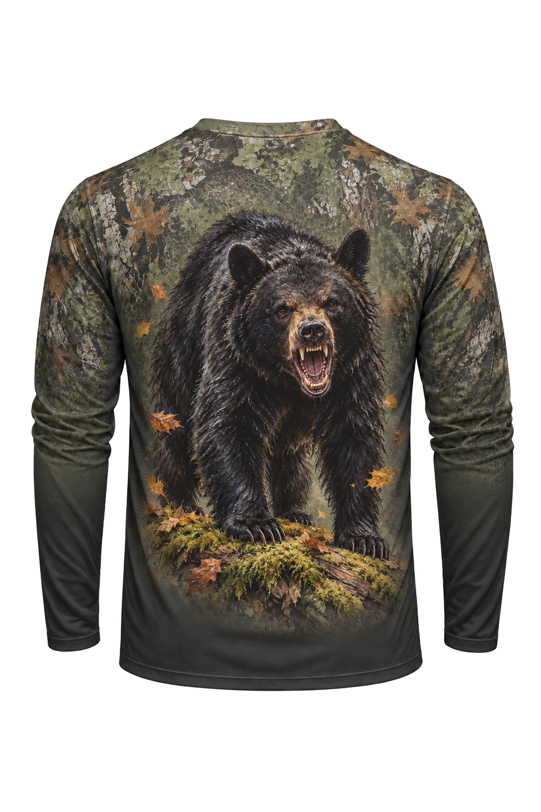 Performance Hunting Long Sleeve - Black Bear Timber Fade - ULS397V image 5