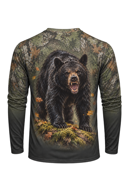 Performance Hunting Long Sleeve - Black Bear Timber Fade - ULS397V image 5