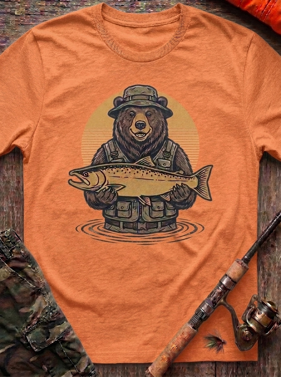 Bear's King Salmon Catch T-Shirt