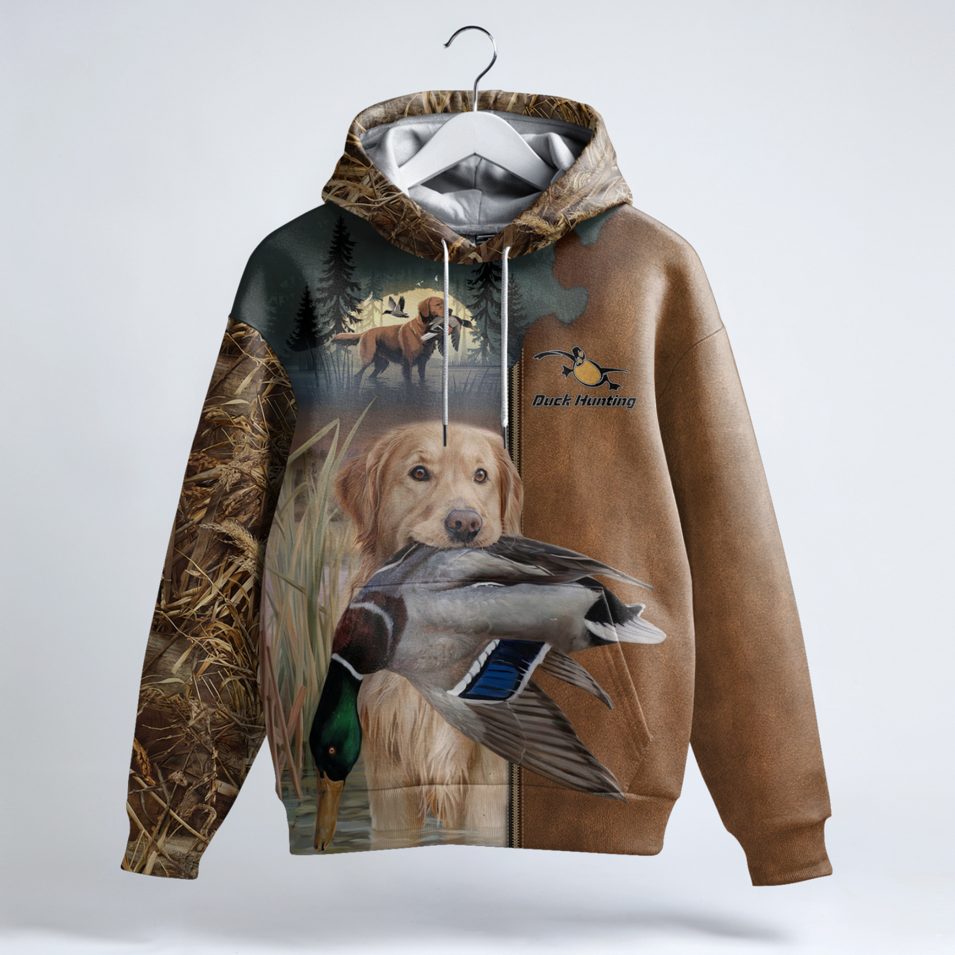 Retriever's Triumph Hoodie - Duck Hunting Collection - The Deerly