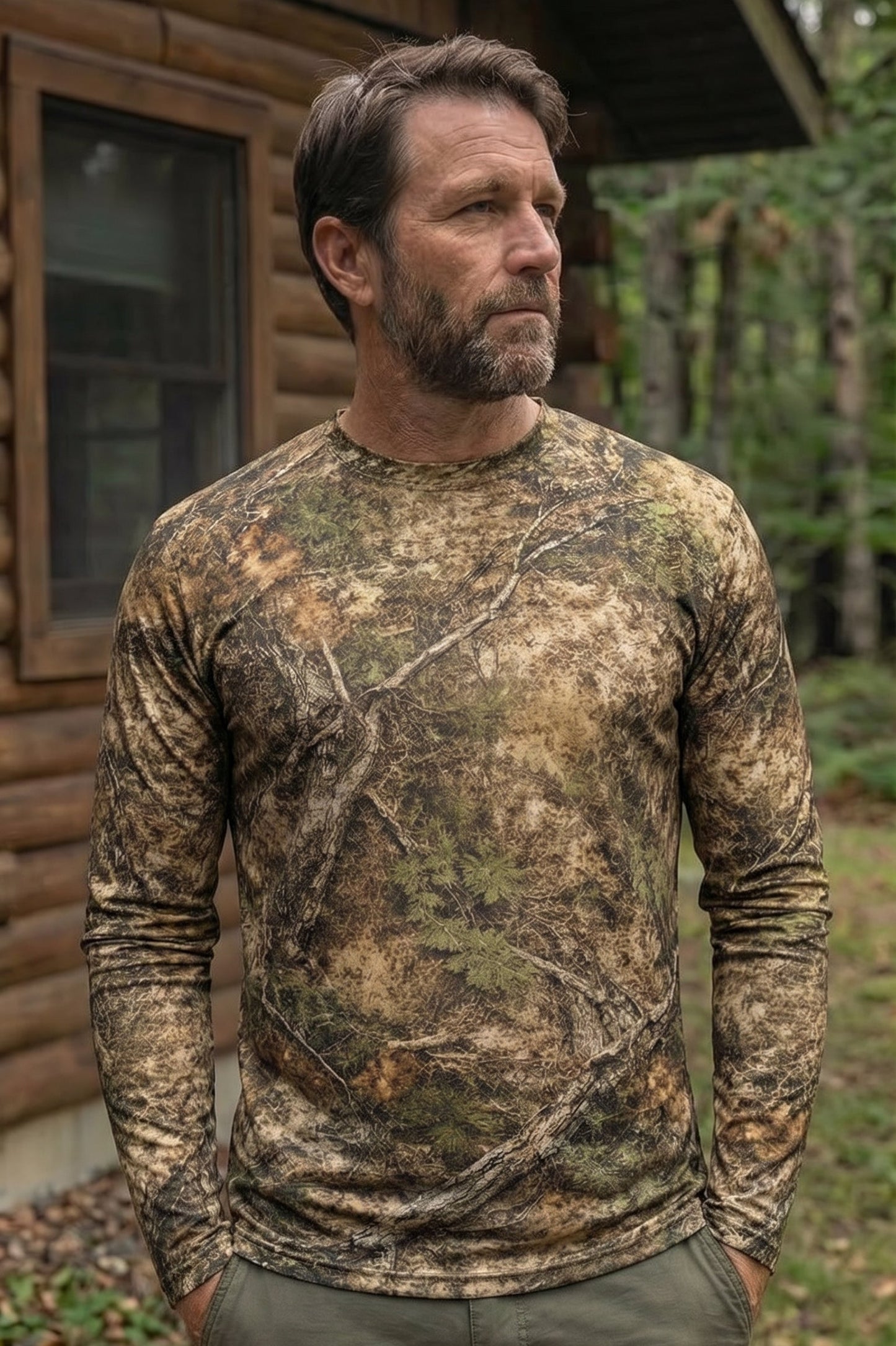 Performance Hunting Long Sleeve - Last light Timber Tom - SRT15