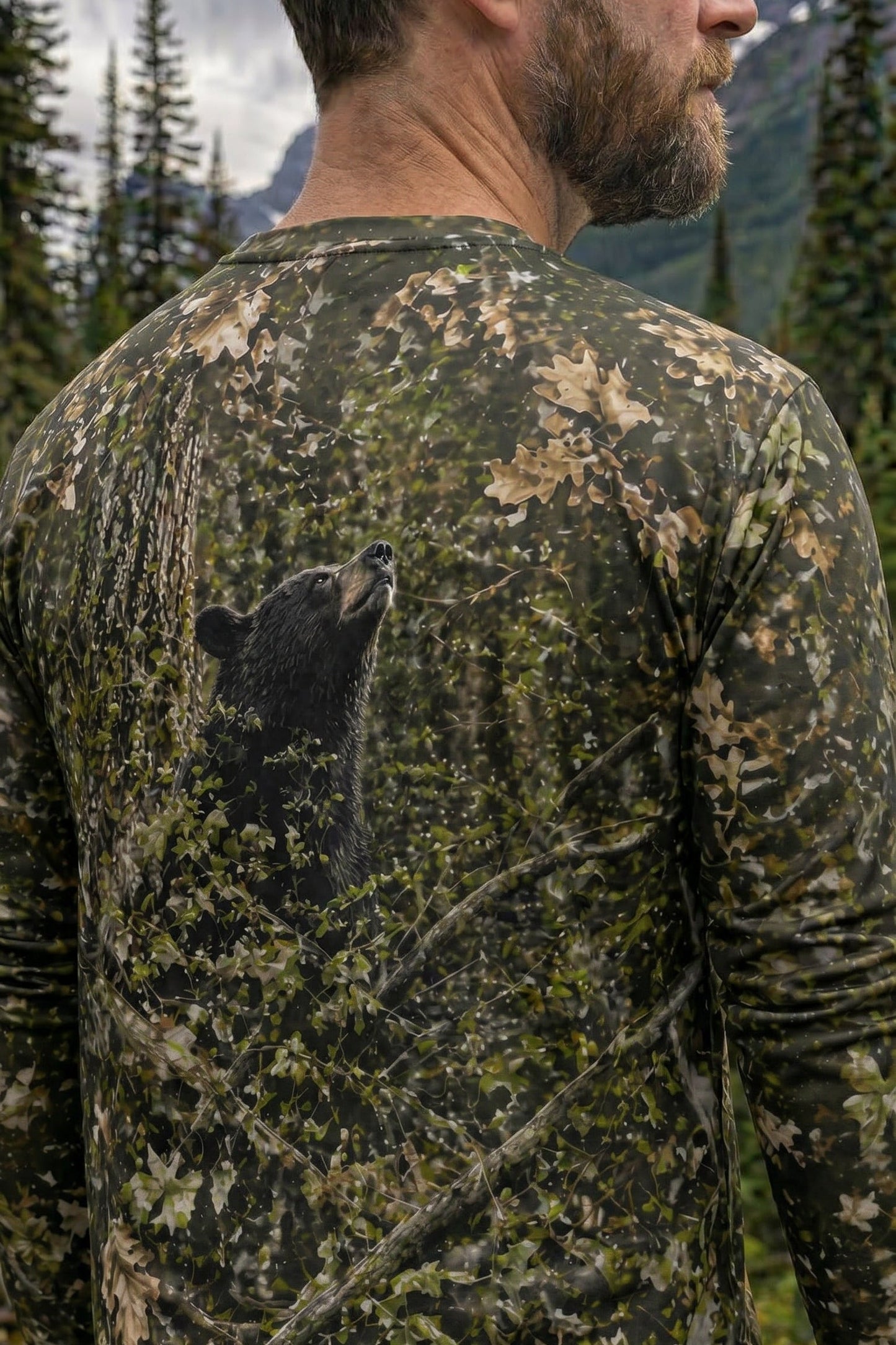Performance Hunting Long Sleeve - Northern Black Bear - AOC01