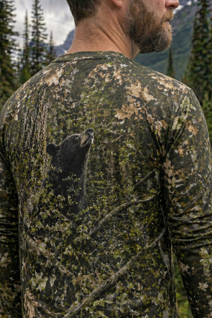 Performance Hunting Long Sleeve - Northern Black Bear - AOC01
