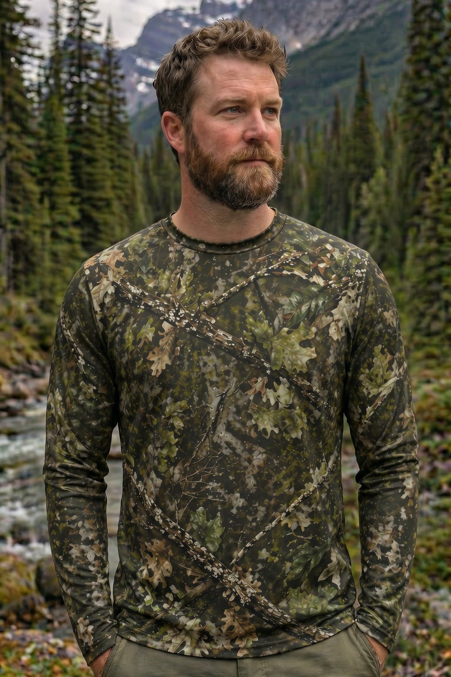 Performance Hunting Long Sleeve - Northern Black Bear - AOC01