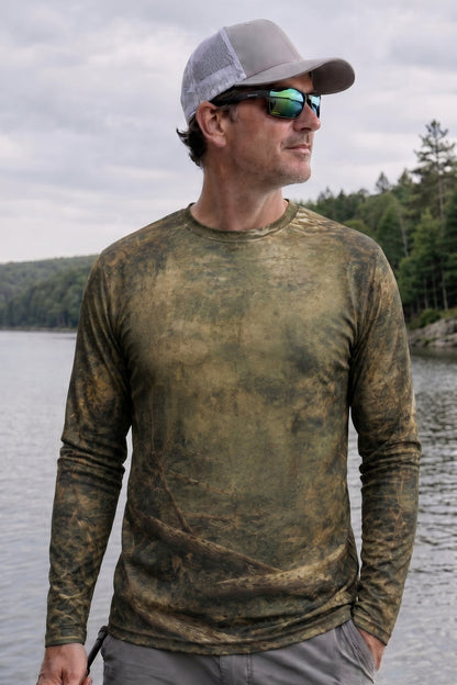 Performance Fishing Long Sleeve - Reedline Pike Ambush - AOF33
