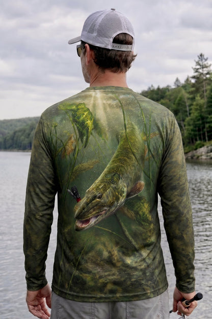 Performance Fishing Long Sleeve - Shallow Ambush Muskie - AOF36