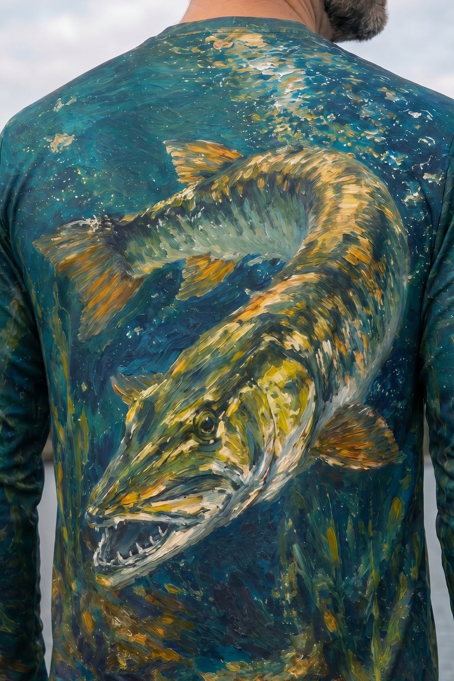 Performance Fishing Long Sleeve - Musky the Predator - AOF75
