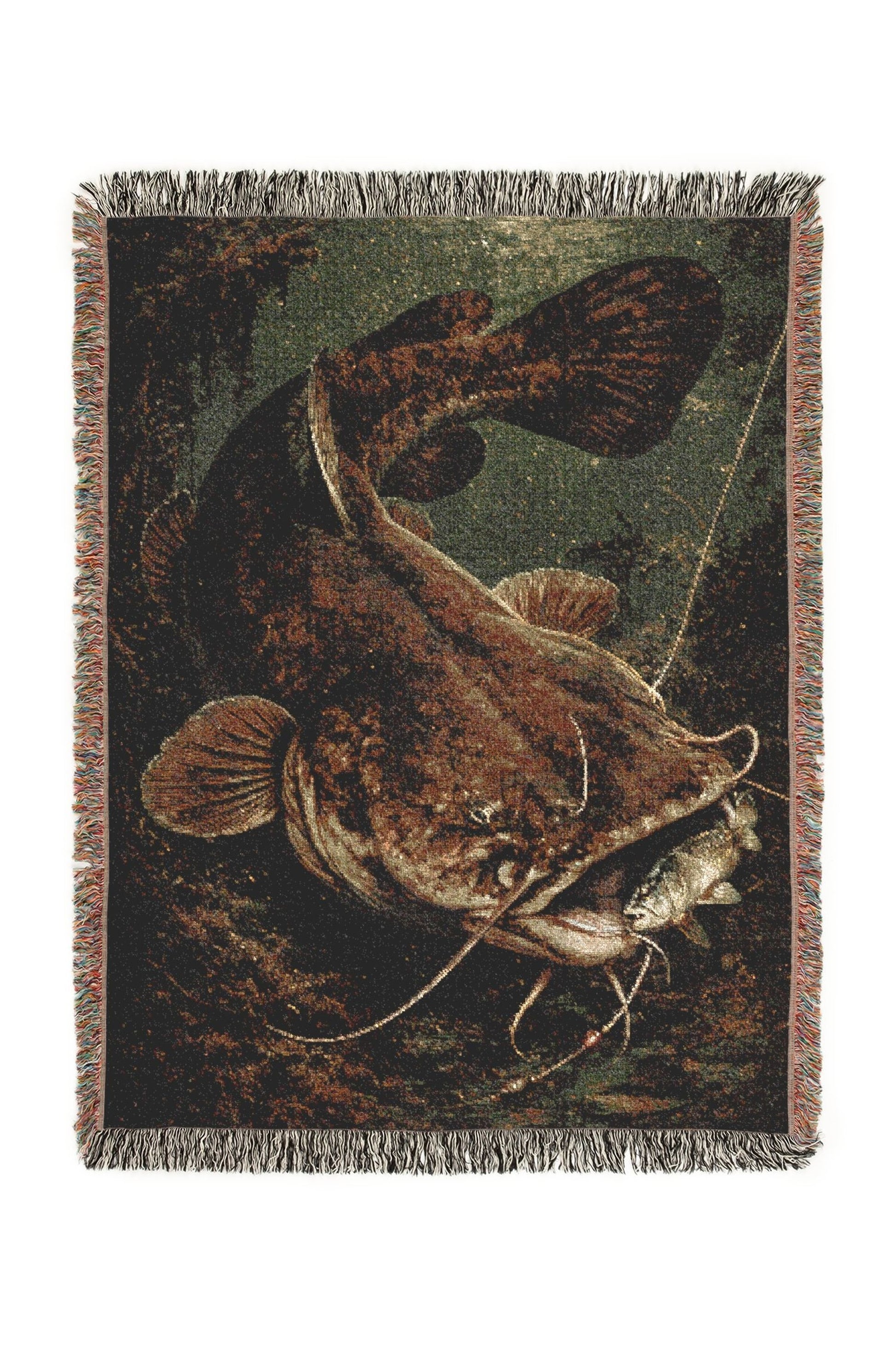 River Smoke Woven Lodge Throw Blanket