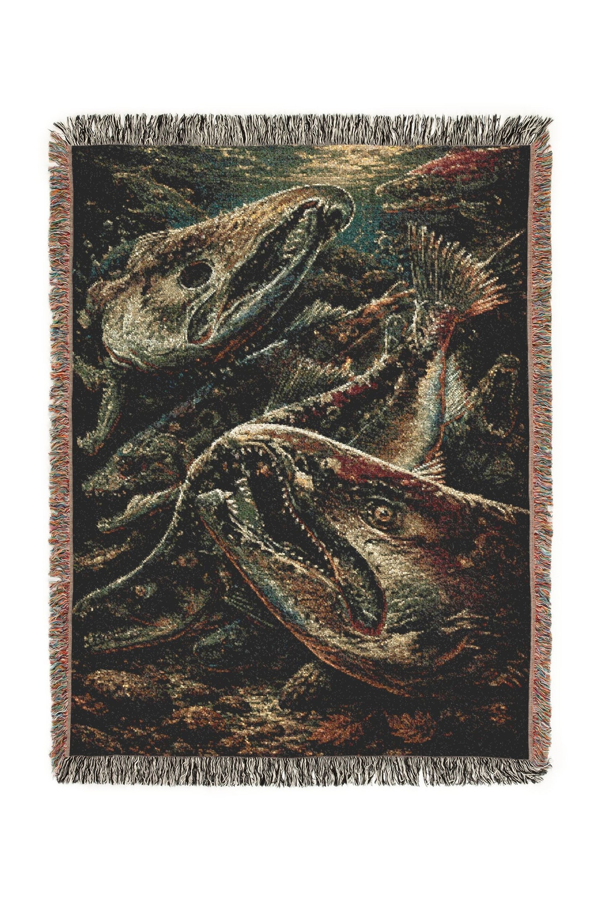 Canyon Catch Woven Lodge Throw Blanket
