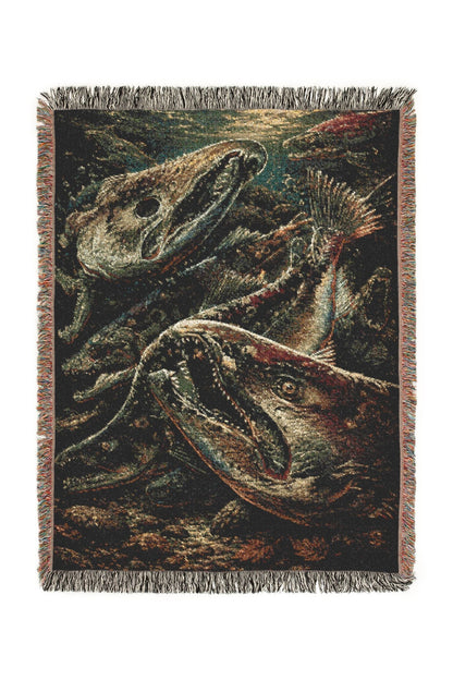 Canyon Catch Woven Lodge Throw Blanket