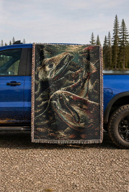 WB0005K woven blanket lifestyle mockup 02