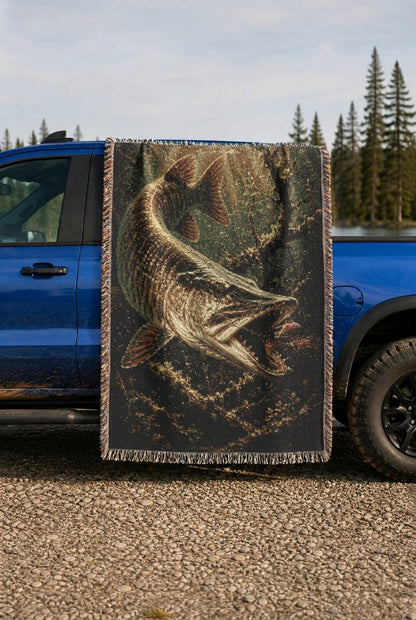 WB0007K woven blanket lifestyle mockup 02