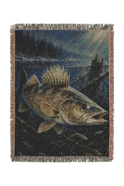 Pine Drift Woven Lodge Throw Blanket