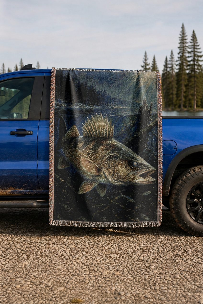 WB0018K woven blanket lifestyle mockup 02