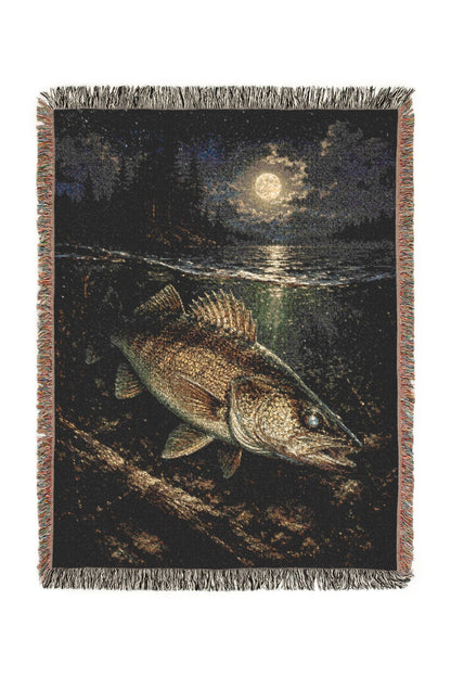 Silver Bend Woven Lodge Throw Blanket