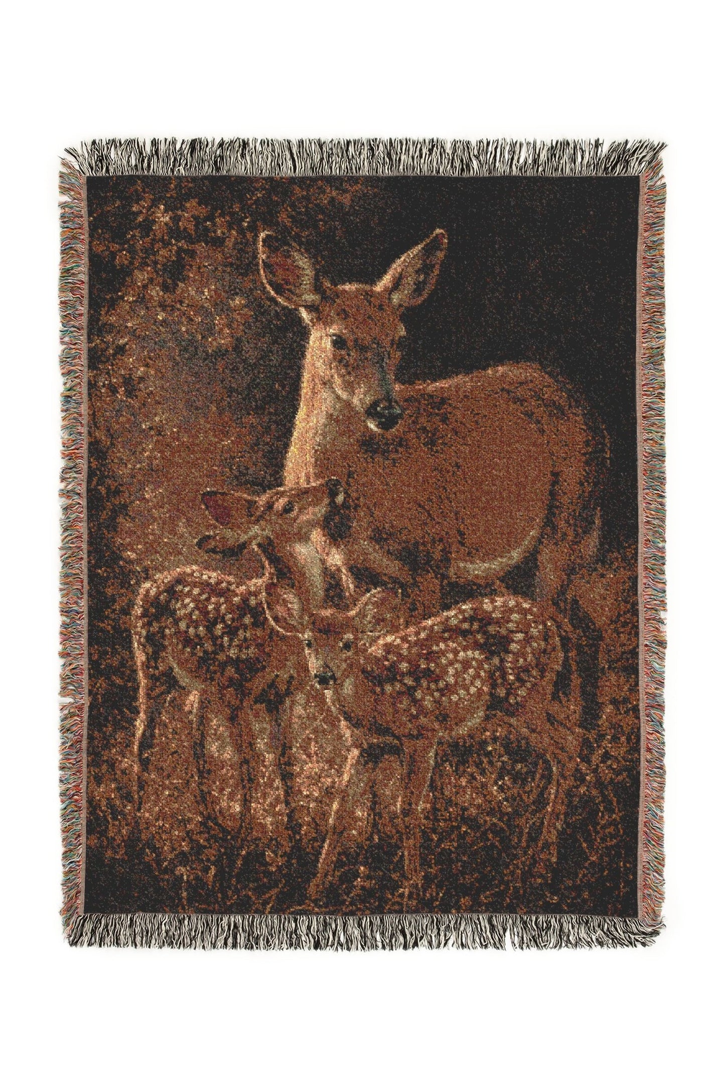Forest Cast Woven Lodge Throw Blanket