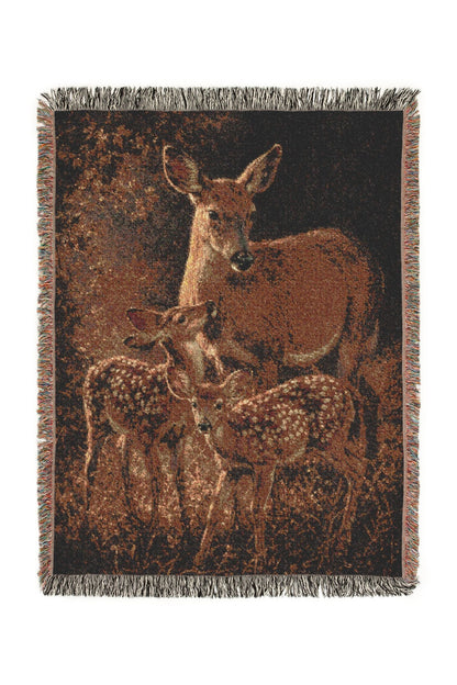 Forest Cast Woven Lodge Throw Blanket