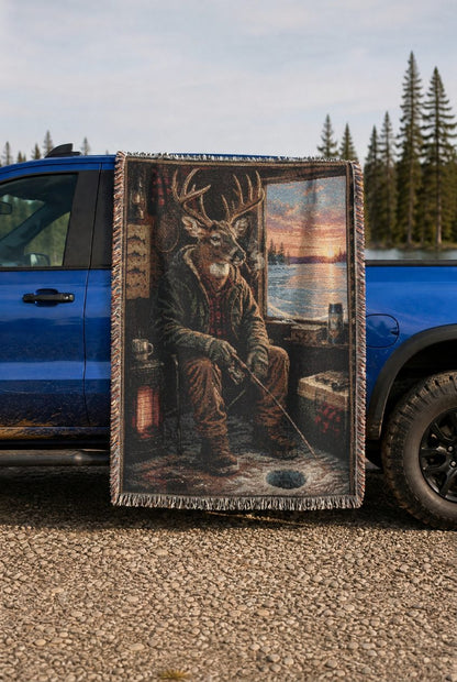 WB0026K woven blanket lifestyle mockup 02