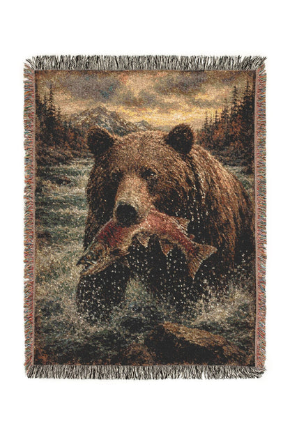 Still Water Woven Lodge Throw Blanket