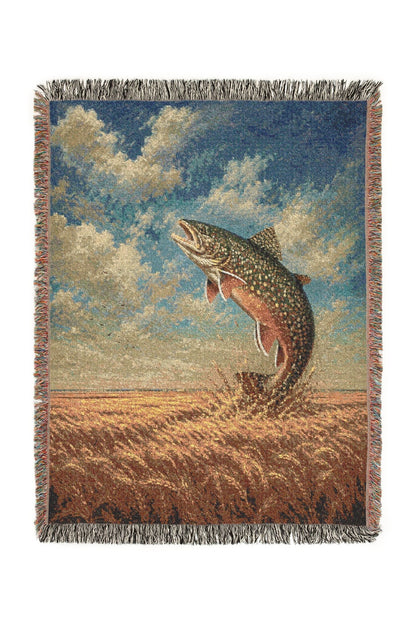 Lodge Smoke Woven Lodge Throw Blanket